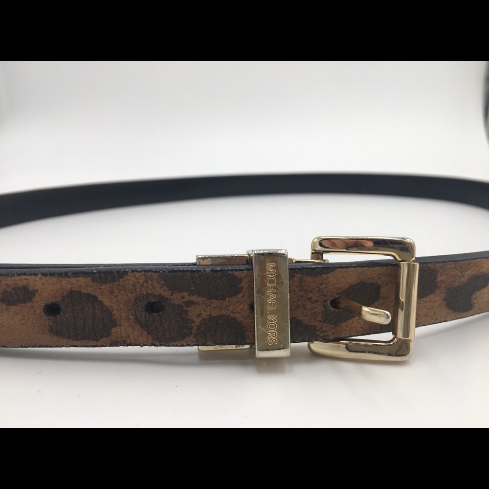 COPY - Michael Kors cheetah print belt